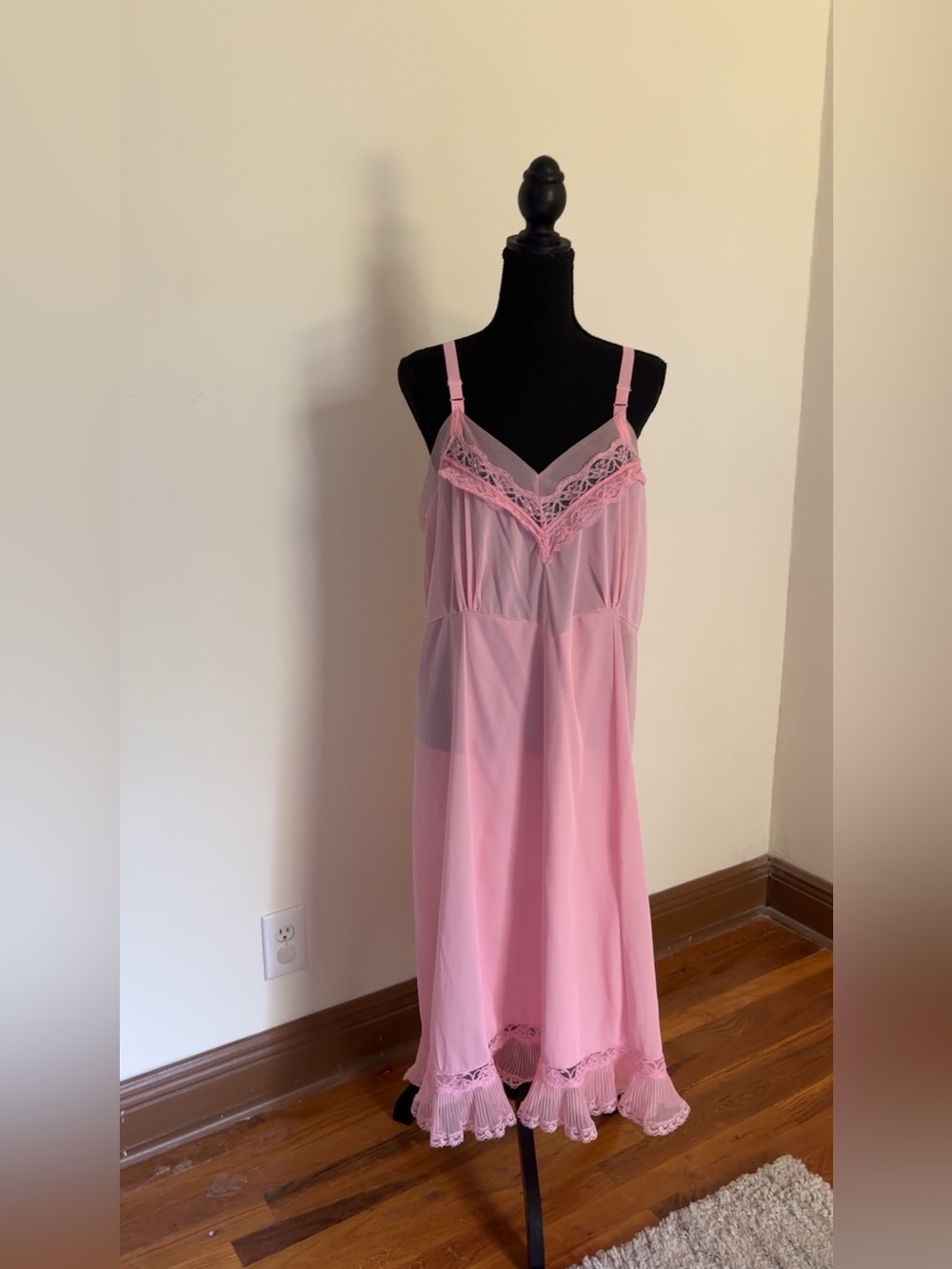 Vintage pink slip